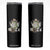 Funny Cowboy Frog Skinny Tumbler Not Now Partner My Tummy Hurts TS12 Black Print Your Wear