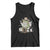 Funny Cowboy Frog Tank Top Not Now Partner My Tummy Hurts TS12 Black Print Your Wear