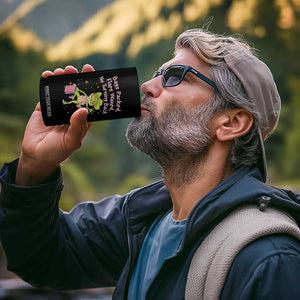 Funny Girls Trip Frog 4 in 1 Can Cooler Tumbler Bags Packed Flaps Waxed TS12 Print Your Wear