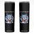 Funny Christmas Drinking Skinny Tumbler Are you Drunk Santa TS12 Black Print Your Wear