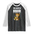 Funny Cat Drinking Beer Raglan Shirt You Might Be Drunk TS12 Black White Print Your Wear