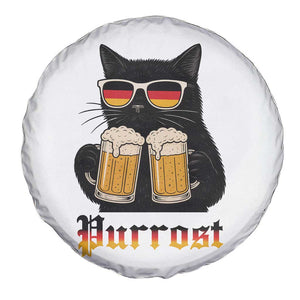 Oktoberfest Prost Cat Drinking Spare Tire Cover Funny Purrost German Beer Gift TS12 Print Your Wear