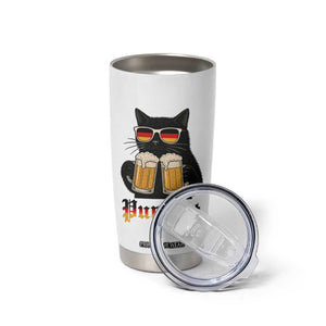 Oktoberfest Prost Cat Drinking Tumbler Cup Funny Purrost German Beer Gift TS12 Print Your Wear