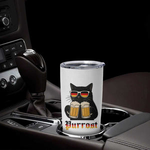 Oktoberfest Prost Cat Drinking Tumbler Cup Funny Purrost German Beer Gift TS12 Print Your Wear