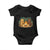Funny Smores Camping Baby Onesie Marshmallow Chocolate Fire TS12 Black Print Your Wear