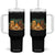 Funny Smores Camping Tumbler With Handle Marshmallow Chocolate Fire TS12 One Size: 40 oz Black Print Your Wear