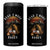 Book Lover Gift 4 in 1 Can Cooler Tumbler Read Smore Books Camping Humor TS12 One Size: 16 oz Black Print Your Wear