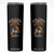 Book Lover Gift Skinny Tumbler Read Smore Books Camping Humor TS12 Black Print Your Wear