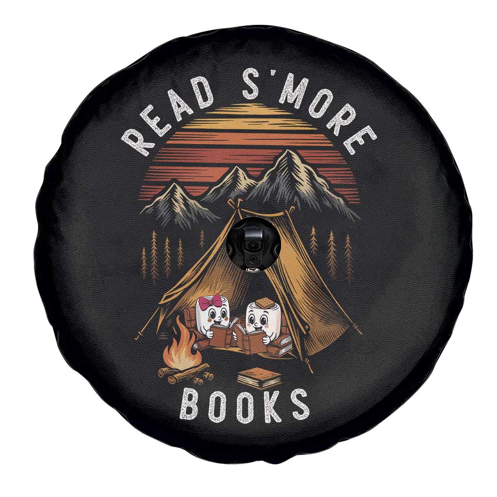 Book Lover Gift Spare Tire Cover Read Smore Books Camping Humor TS12 Print Your Wear