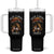 Book Lover Gift Tumbler With Handle Read Smore Books Camping Humor TS12 One Size: 40 oz Black Print Your Wear