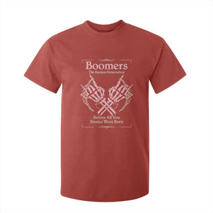 Baby Boomers T Shirt For Kid The Badass Generation Before All You Sissies Were Born TS12 Red Print Your Wear