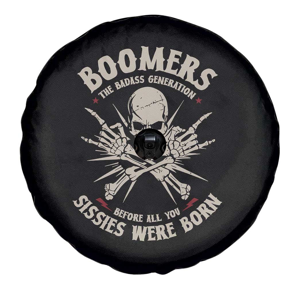 Baby Boomers Proud Spare Tire Cover The Badass Generation Before All You Sissies Were Born TS12 Print Your Wear