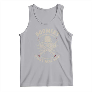 Baby Boomers Proud Tank Top The Badass Generation Before All You Sissies Were Born TS12 Athletic Heather Print Your Wear