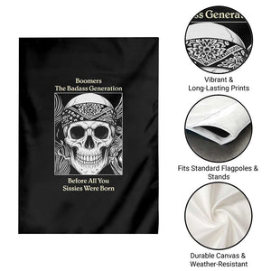 Baby Boomers Generation Garden Flag Retro Badass Quote Gift TS12 Print Your Wear