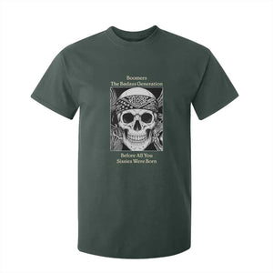 Baby Boomers Generation T Shirt For Kid Retro Badass Quote Gift TS12 Dark Forest Green Print Your Wear