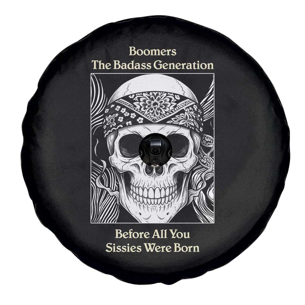 Baby Boomers Generation Spare Tire Cover Retro Badass Quote Gift TS12 Print Your Wear