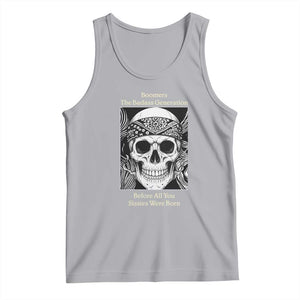 Baby Boomers Generation Tank Top Retro Badass Quote Gift TS12 Athletic Heather Print Your Wear