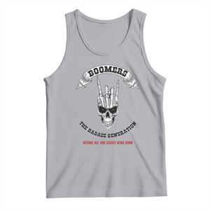 Baby Boomers The Badass Generation Funny Quote Gift Tank Top TS12 Athletic Heather Print Your Wear