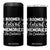 Baby Boomer Generation 4 in 1 Can Cooler Tumbler Lots Of Memories No Evidence TS12 One Size: 16 oz Black Print Your Wear