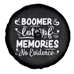 Baby Boomer Generation Spare Tire Cover Lots Of Memories No Evidence TS12 Print Your Wear