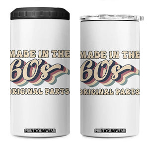 Made In The 60s Original Parts 4 in 1 Can Cooler Tumbler Funny Boomers Birthday Gift TS12 One Size: 16 oz White Print Your Wear