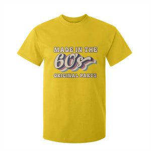 Made In The 60s Original Parts T Shirt For Kid Funny Boomers Birthday Gift TS12 Daisy Print Your Wear