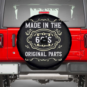 Made In The 60s Original Parts Spare Tire Cover Vintage Baby Boomer Gift TS12 Black Print Your Wear