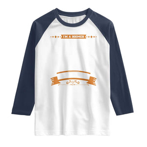 Baby Boomers Raglan Shirt If You Dont Want Your Feelings Hurt Walk Away TS12 White Navy Print Your Wear