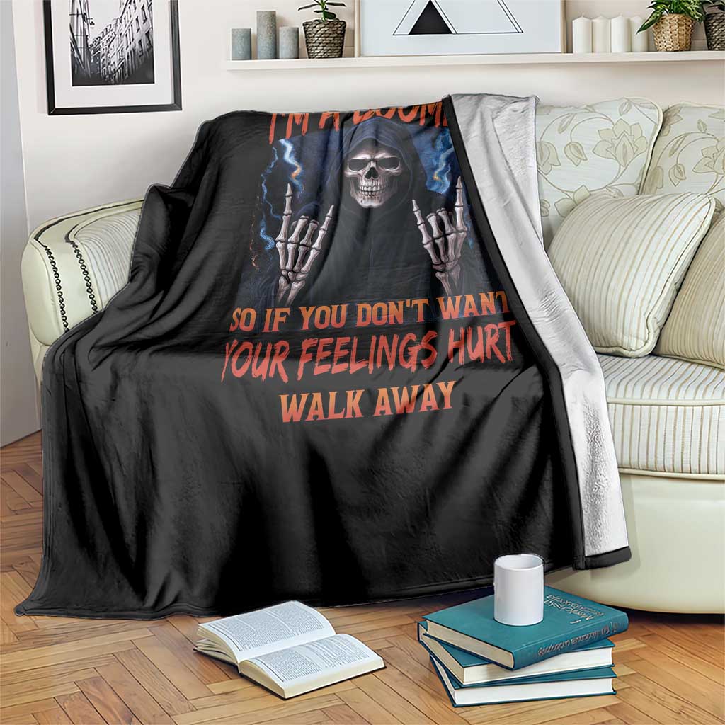 Baby Boomers Sarcastic Throw Blanket If You Dont Want Feelings Hurt Gift TS12 Print Your Wear