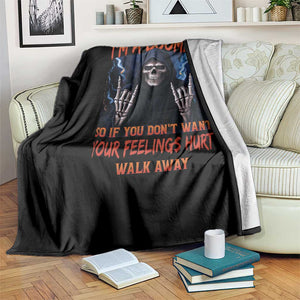 Baby Boomers Sarcastic Throw Blanket If You Dont Want Feelings Hurt Gift TS12 Print Your Wear