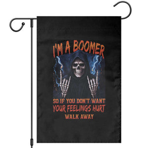 Baby Boomers Sarcastic Garden Flag If You Dont Want Feelings Hurt Gift TS12 Black Print Your Wear