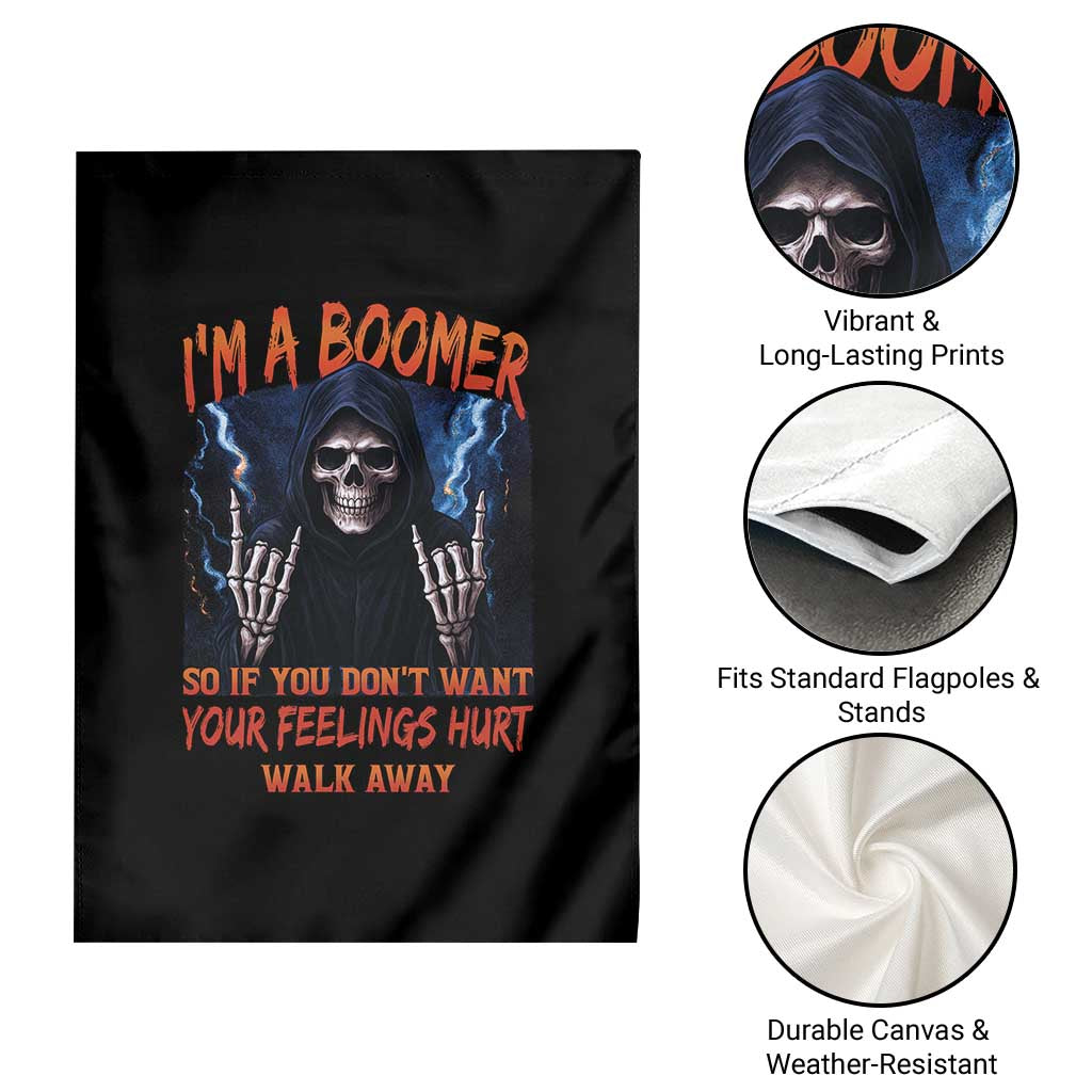 Baby Boomers Sarcastic Garden Flag If You Dont Want Feelings Hurt Gift TS12 Print Your Wear