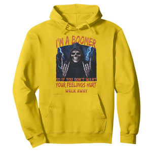 Baby Boomers Sarcastic Hoodie If You Dont Want Feelings Hurt Gift TS12 Daisy Print Your Wear