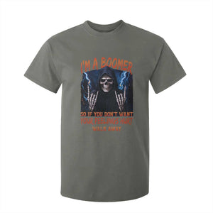 Baby Boomers Sarcastic T Shirt For Kid If You Dont Want Feelings Hurt Gift TS12 Military Green Print Your Wear