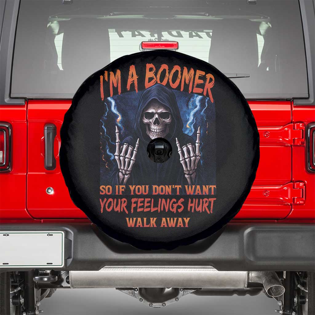 Baby Boomers Sarcastic Spare Tire Cover If You Dont Want Feelings Hurt Gift TS12 Black Print Your Wear