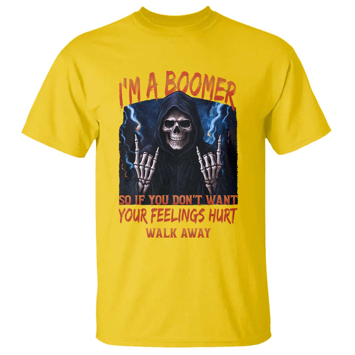 Baby Boomers Sarcastic T Shirt If You Dont Want Feelings Hurt Gift TS12 Daisy Print Your Wear