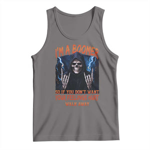 Baby Boomers Sarcastic Tank Top If You Dont Want Feelings Hurt Gift TS12 Deep Heather Print Your Wear