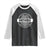Funny Retired Baby Boomer Generation Gift Raglan Shirt TS12 Black White Print Your Wear