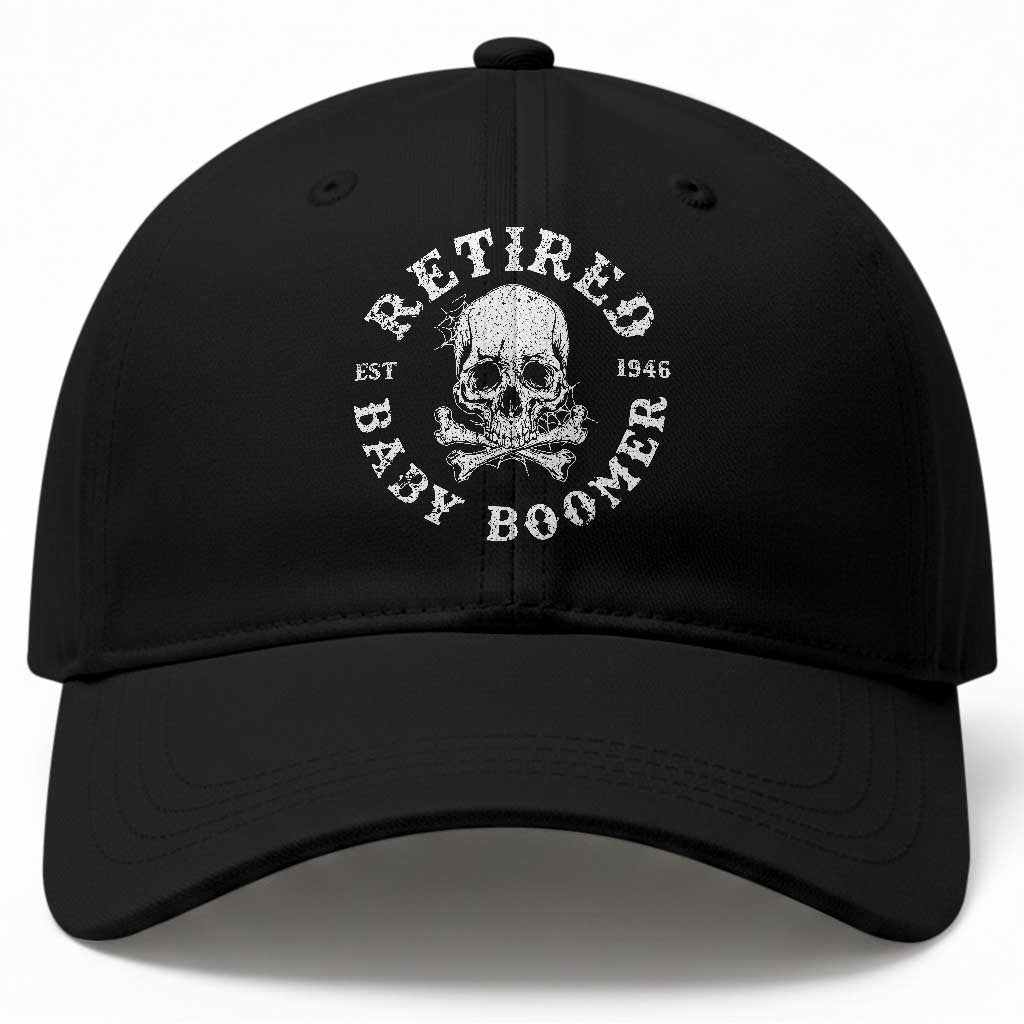 Funny Baby Boomer Retirement Baseball Cap Gift For Generation TS12 Print Your Wear