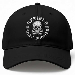 Funny Baby Boomer Retirement Baseball Cap Gift For Generation TS12 Print Your Wear