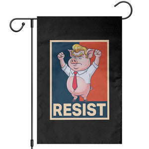 Funny Freedom Pig Resistance Movement Political Satire Meme Gift Garden Flag TS12 Black Print Your Wear