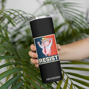 Funny Freedom Pig Resistance Movement Political Satire Meme Gift Skinny Tumbler TS12 Print Your Wear