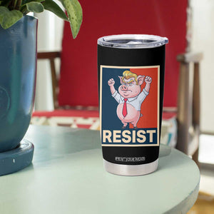 Funny Freedom Pig Resistance Movement Political Satire Meme Gift Tumbler Cup TS12 Print Your Wear