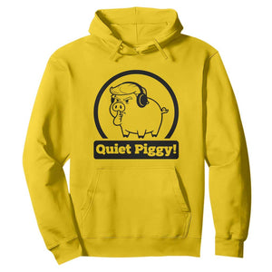 Funny Quiet Quiet Piggy Meme Hoodie Anti Fascist Political Parody Gift TS12 Daisy Print Your Wear