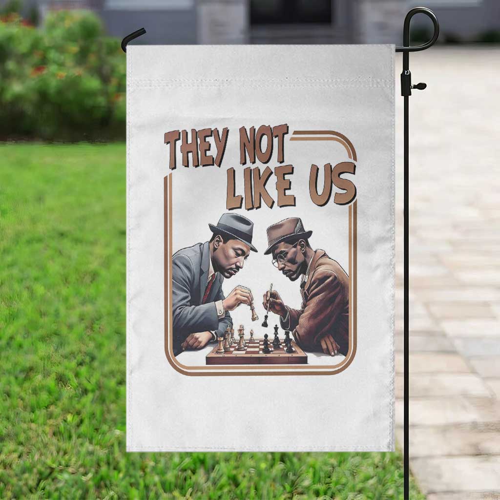 MLK And Malcolm X Garden Flag They Not Like Us Revolutionary Leaders TS12 Print Your Wear