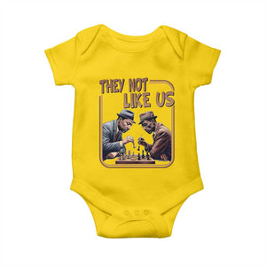 MLK And Malcolm X Baby Onesie They Not Like Us Revolutionary Leaders TS12 Daisy Print Your Wear