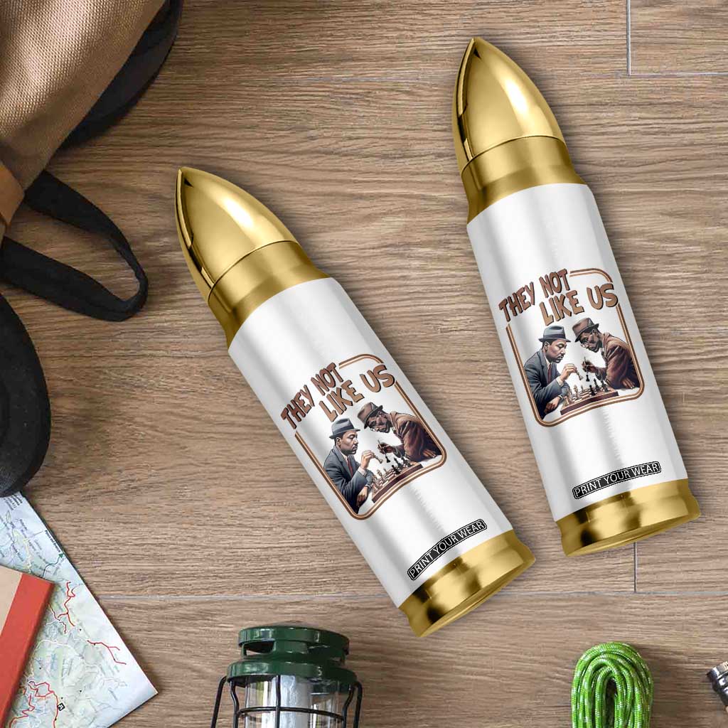MLK And Malcolm X Bullet Tumbler They Not Like Us Revolutionary Leaders TS12 Print Your Wear