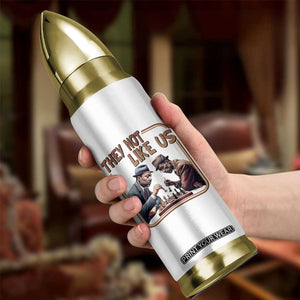 MLK And Malcolm X Bullet Tumbler They Not Like Us Revolutionary Leaders TS12 Print Your Wear