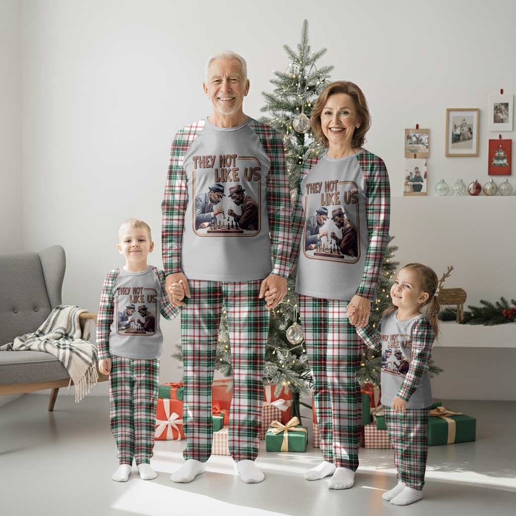 MLK And Malcolm X Plaid Pajama Set They Not Like Us Revolutionary Leaders TS12 Christmas Plaid Print Your Wear