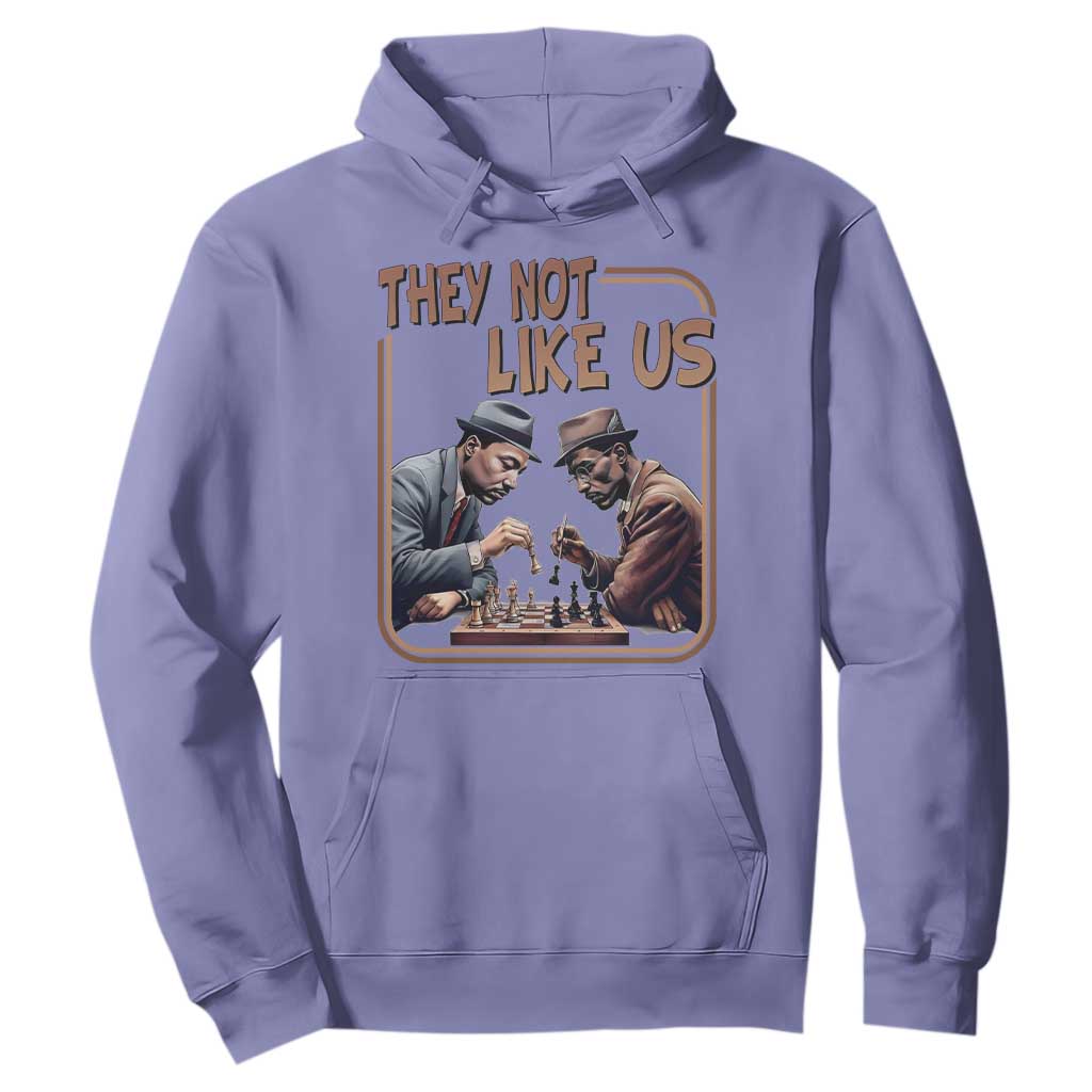MLK And Malcolm X Hoodie They Not Like Us Revolutionary Leaders TS12 Violet Print Your Wear